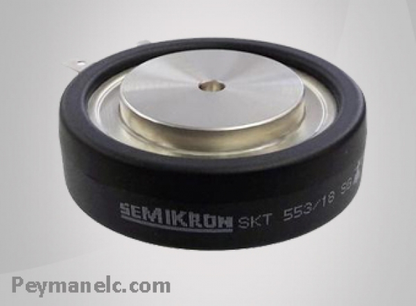 تریستور دیسکی 553 آمپر | SKT553/18 Semikron پیمان الکتریک