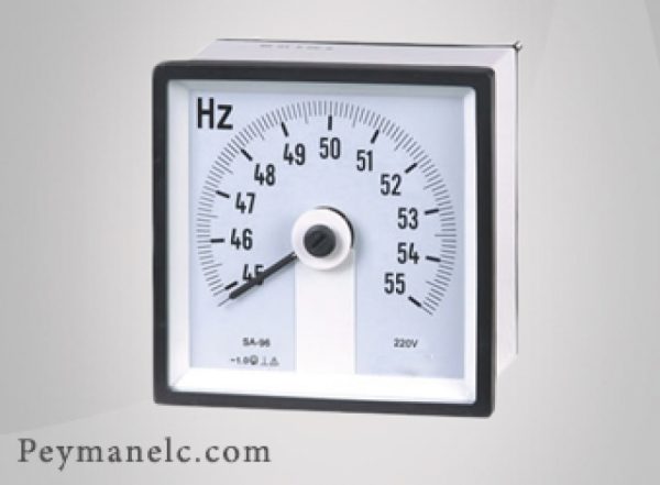 فرکانسمتر آنالوگ 50 الی 60 هرتز 240 درجه AC پیمان الکتریک
