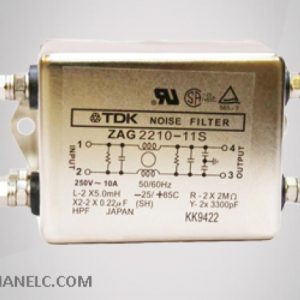 نویز فیلتر ZAG2210-11S | ZAG 2210-11S TDK پیمان الکتریک