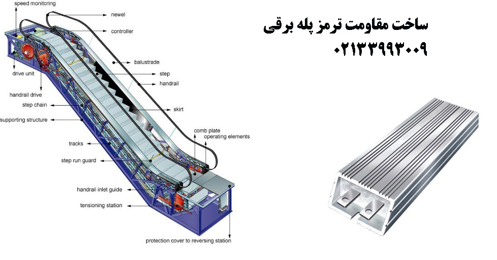 مقاومت ترمز پله برقی