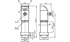 سنسور ifm کد PY9000
