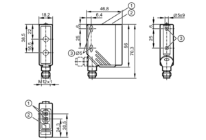 سنسور ifm کد O5D100